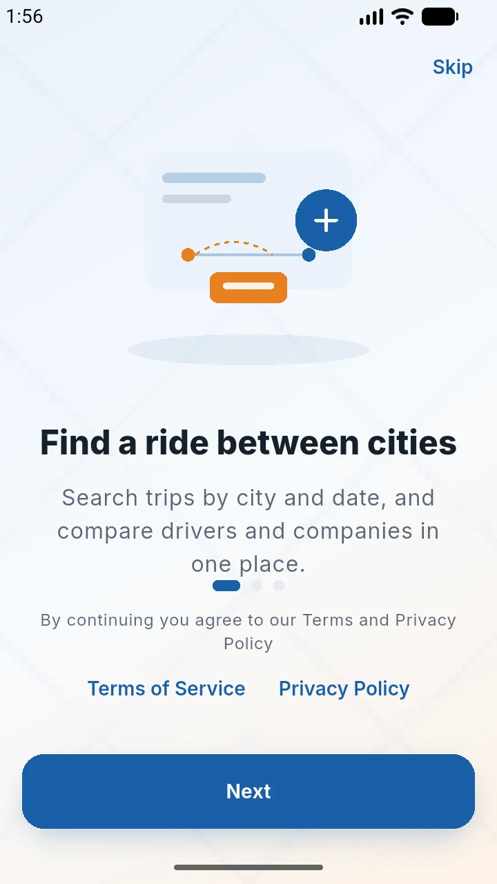 SafraWay Intercity Rides Syria screenshot