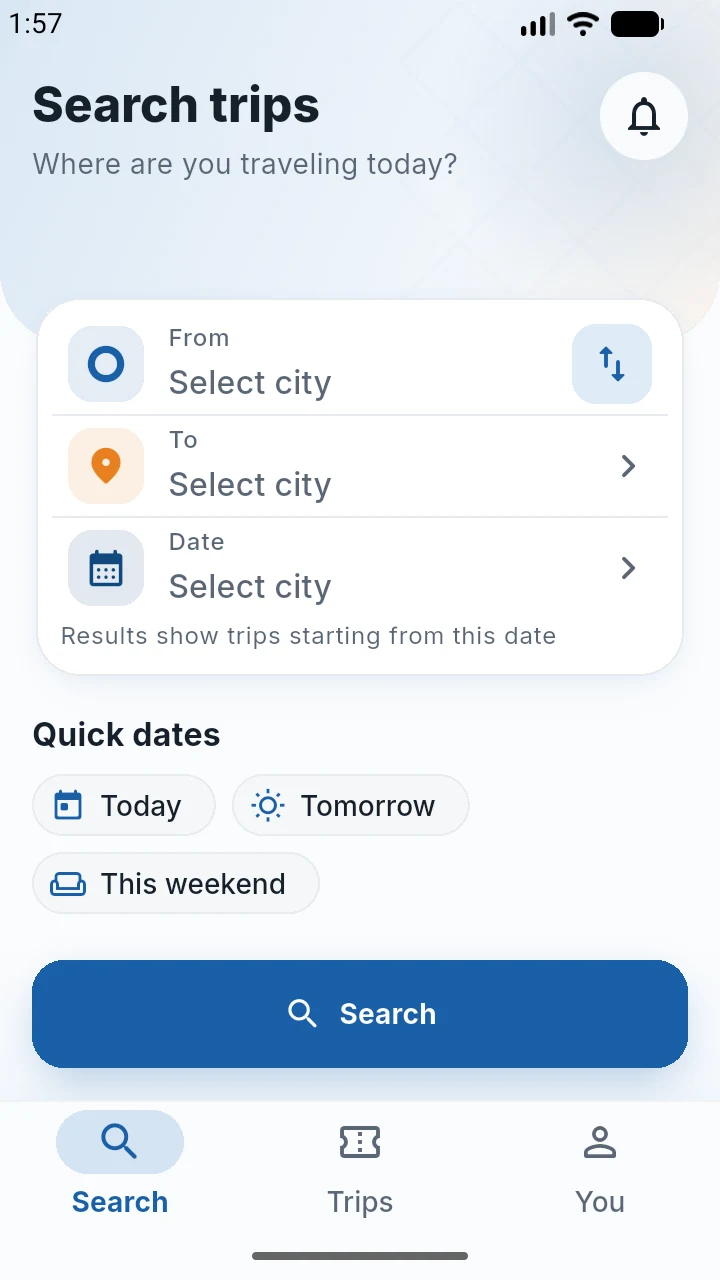SafraWay Intercity Rides Syria screenshot